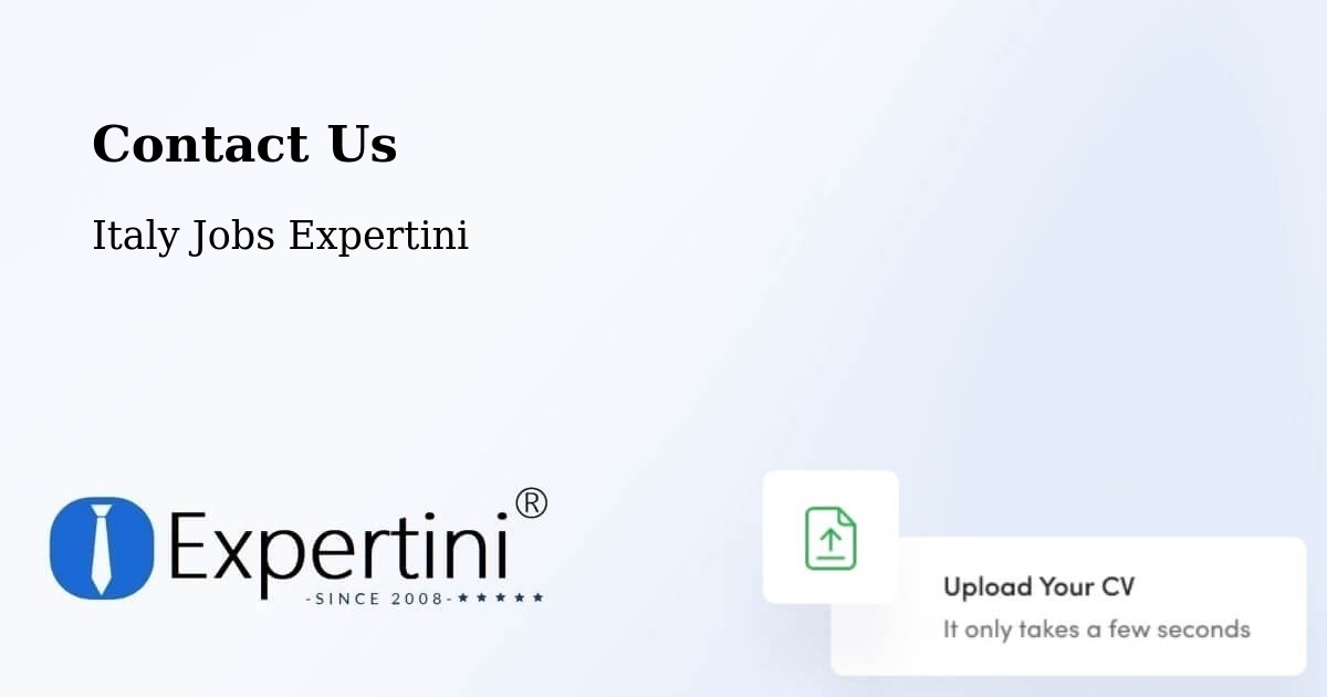 Contact Expertini – Savelli - Italy Jobs Expertini