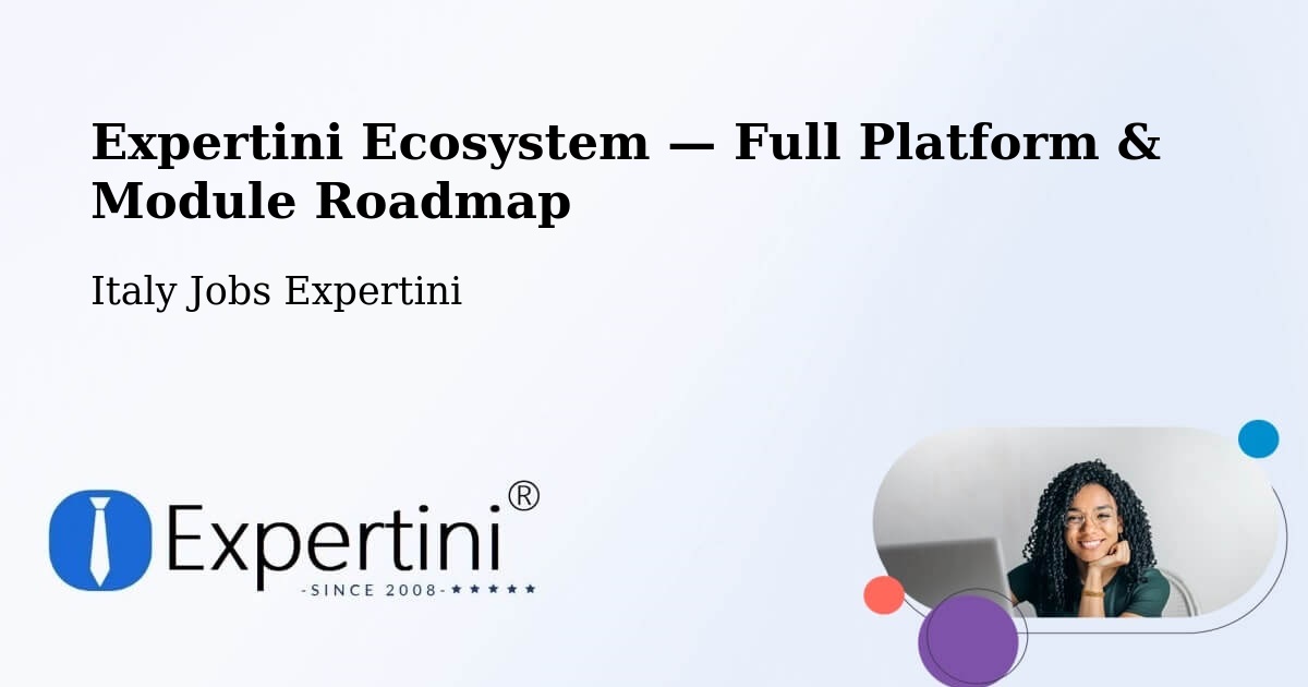 Expertini Ecosystem — Full Platform & Module Roadmap – Savelli