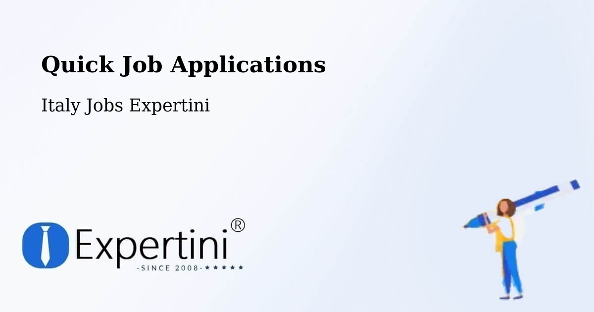 Quick Apply Feature – Savelli - Italy Jobs Expertini